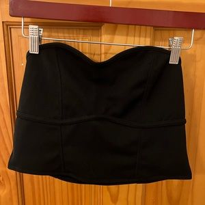 H&M ribbed corset too